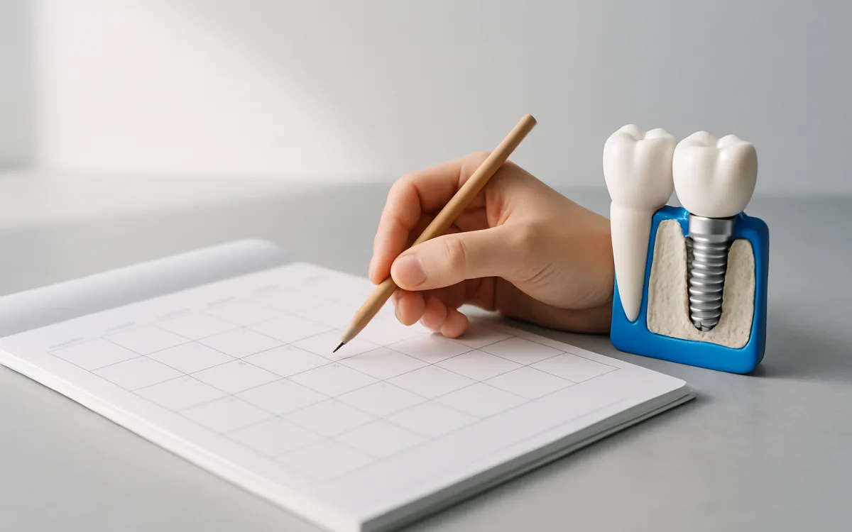 Implant Healing Timeline Planner